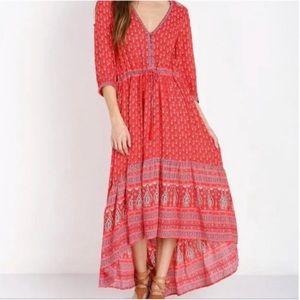 Spell and the Gypsy Collective Red High Low Dress